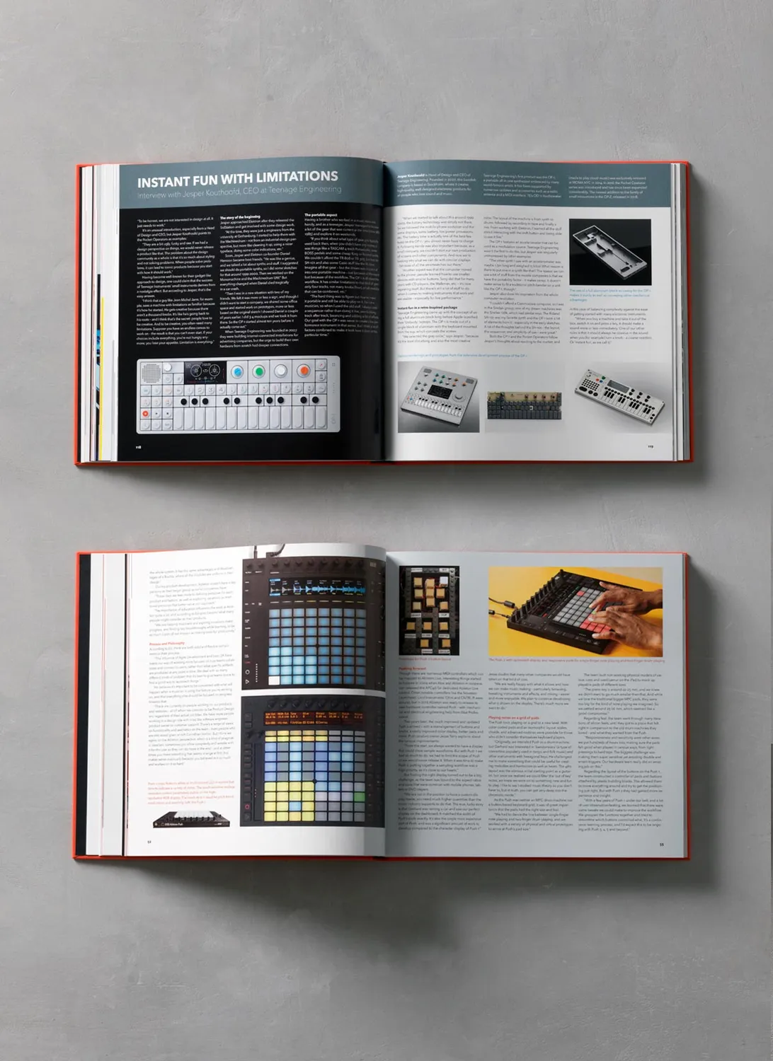 Bjooks Push Turn Move Bildband gebunden Instrumenten-Design