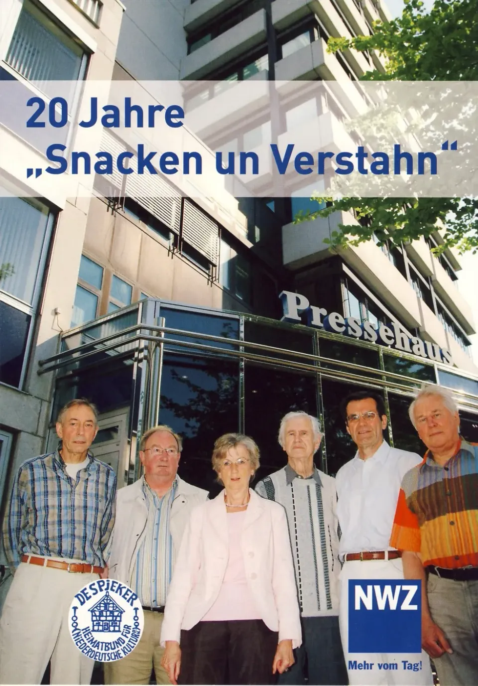 Isensee Verlag 20 Jahre Snacken un Verstahn Buch Plattdeutsch