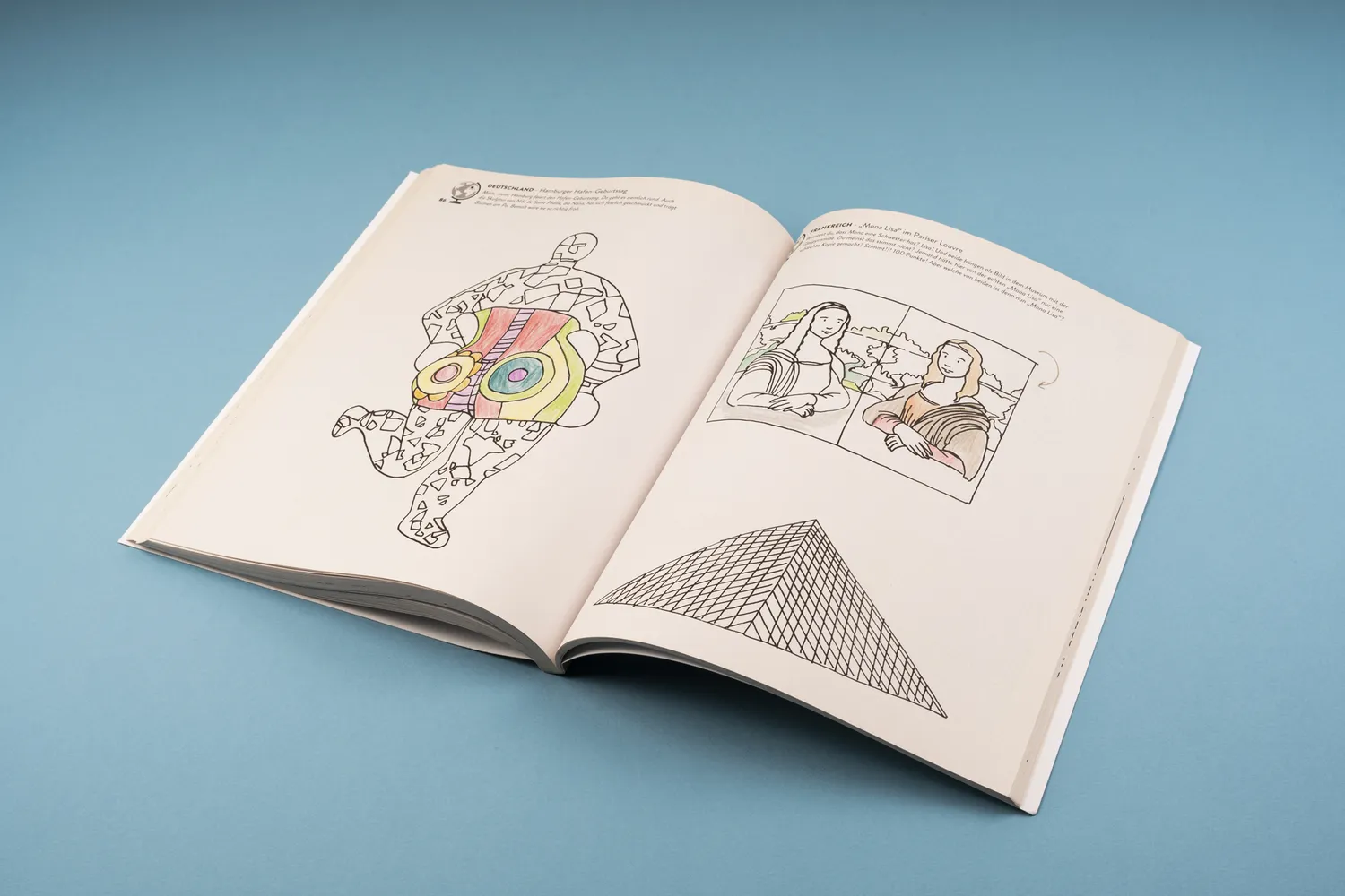 Seemann Henschel Kunstkritzelbuch für Weltentdecker Malbuch Kinder