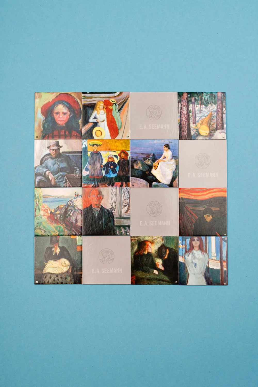 Seemann Henschel Edvard Munch Memo Memoryspiel 36 Karten Expressionismus