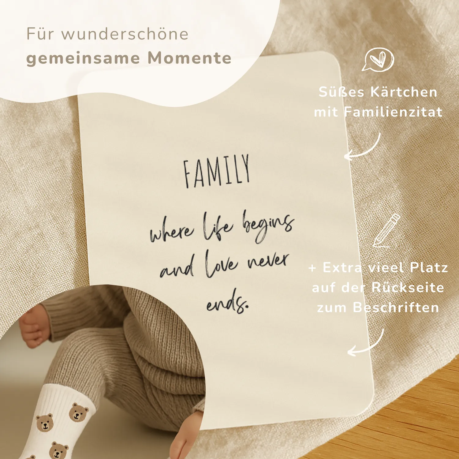 MeinBaby123 Babysocken Teddy Set Baumwolle 3-24 Monate