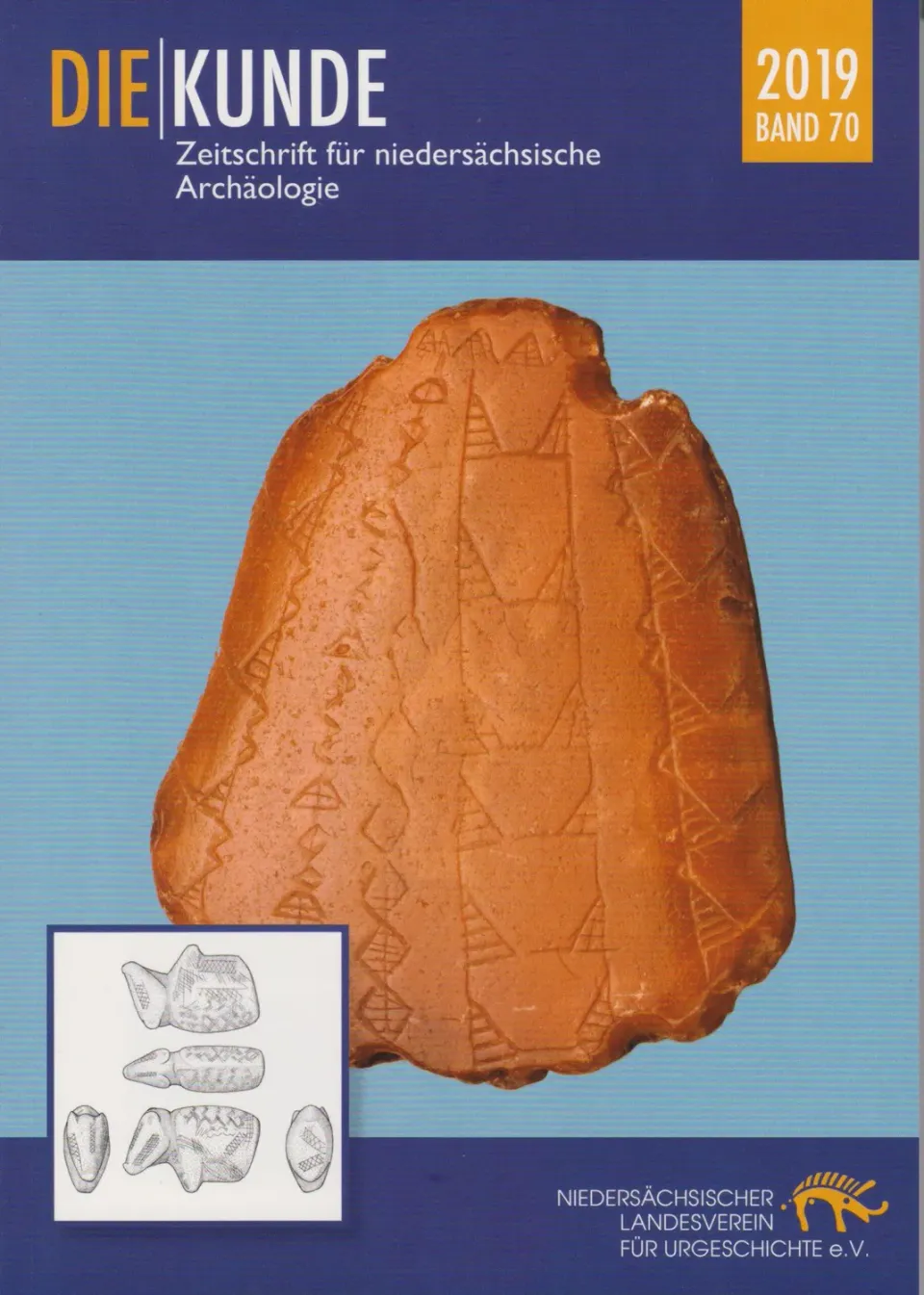 Isensee Archäologie Die Kunde Band 70/2019 Fachbuch Archäologie