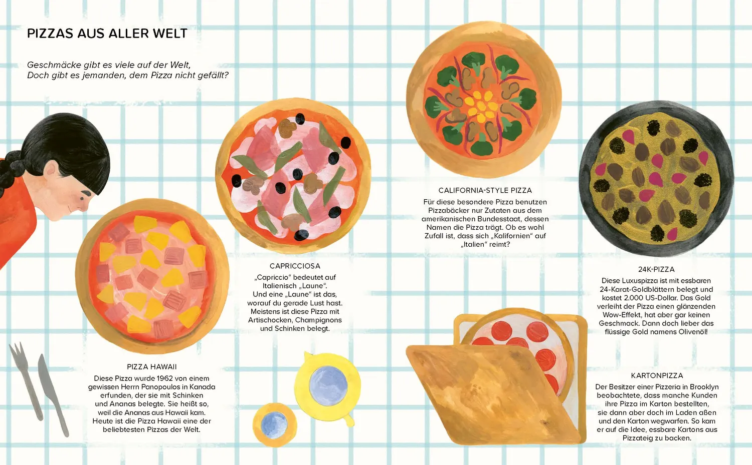 Kleine Gestalten Wir lieben Pizza! Sachbuch ab 5 Jahren
