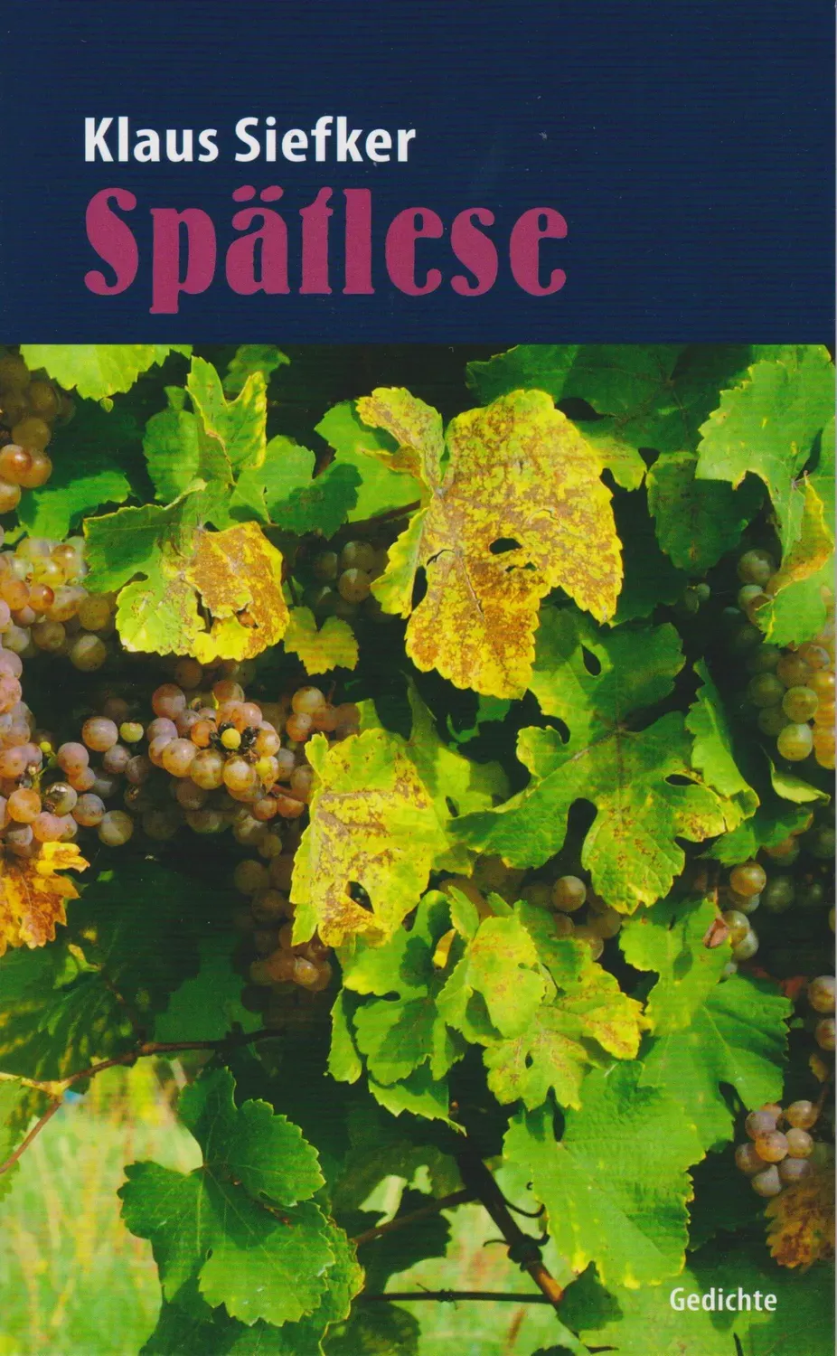 Isensee Literatur Spätlese Gedichtband