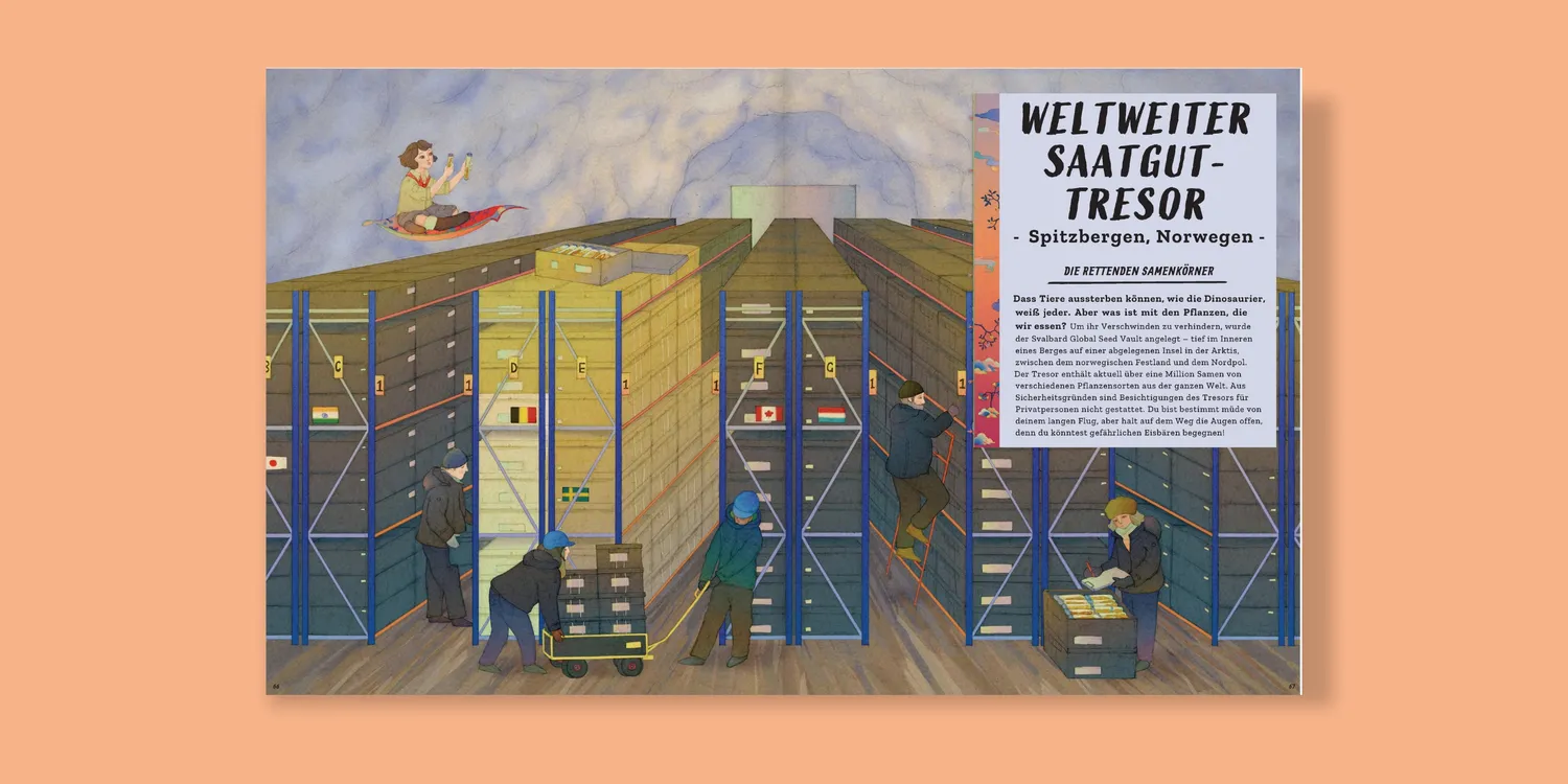 Seemann Henschel Die geheimsten Orte der Welt Kinderbuch ab 7