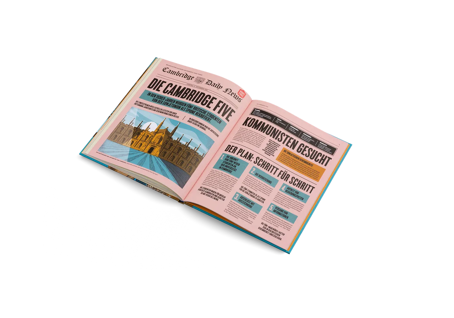 Gestalten Streng Geheim Kinderbuch Spione gebunden