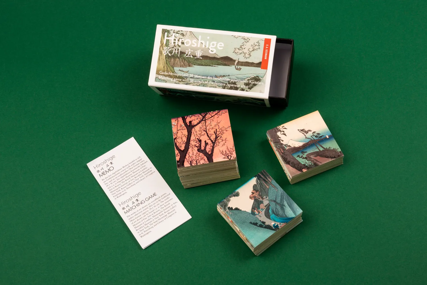 Seemann Henschel Hiroshige-Memo Memo-Spiel 36 Motive