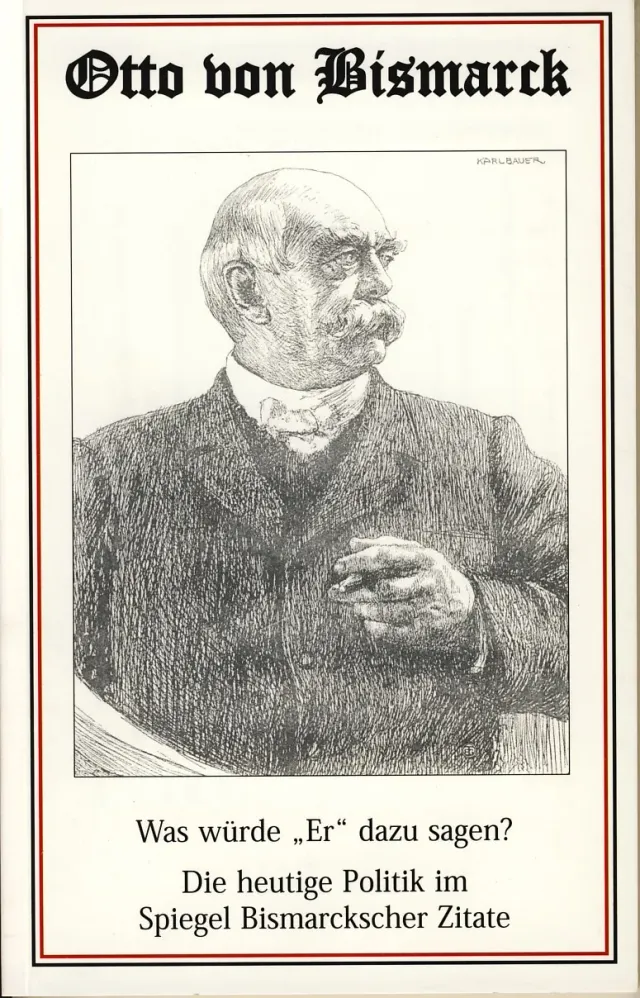 Isensee Literatur Otto von Bismarck – was würde „er“ dazu sagen? Buch