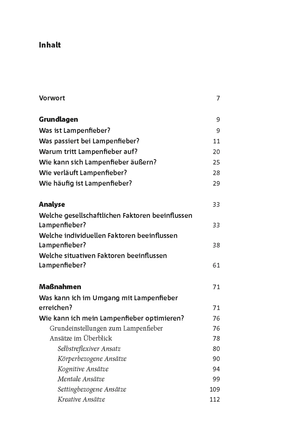 Seemann Henschel Lampenfieber Sachbuch Auftritt Bühne