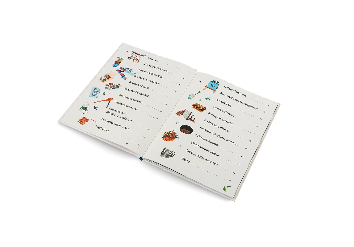 Kleine Gestalten Kleine grüne Daumen Kinderbuch Garten