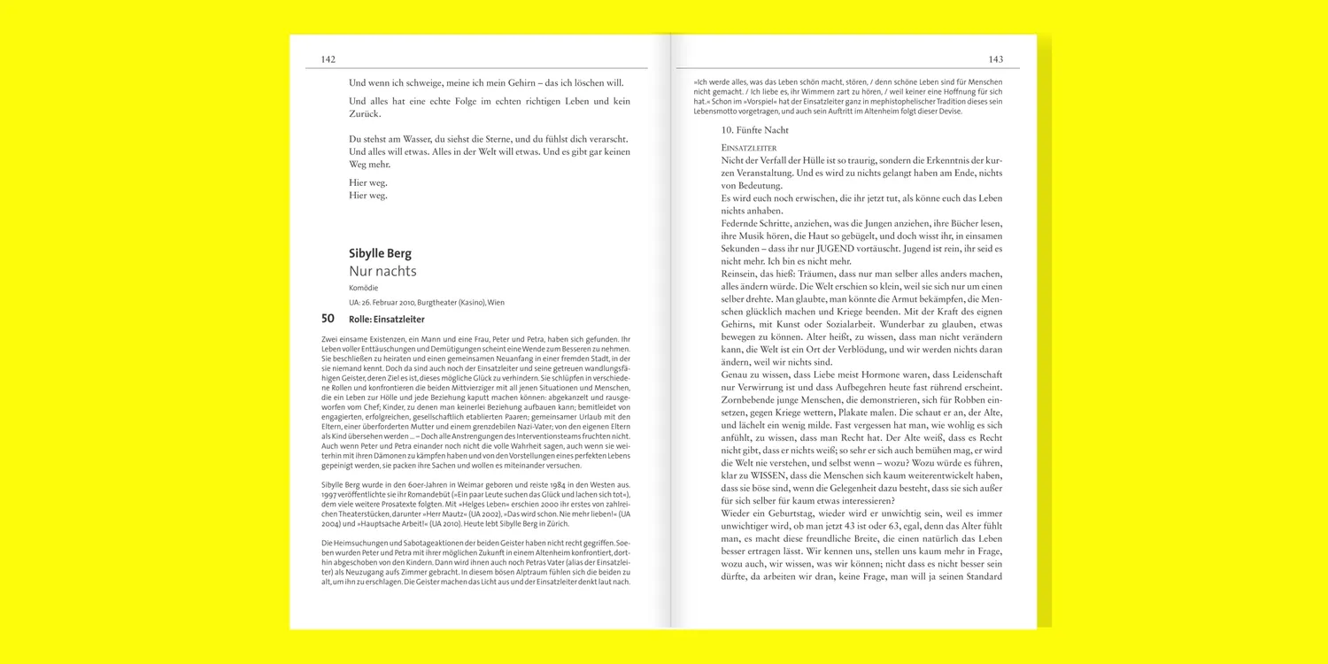 Seemann Henschel 55 Monologe des 21. Jahrhunderts Theaterbuch