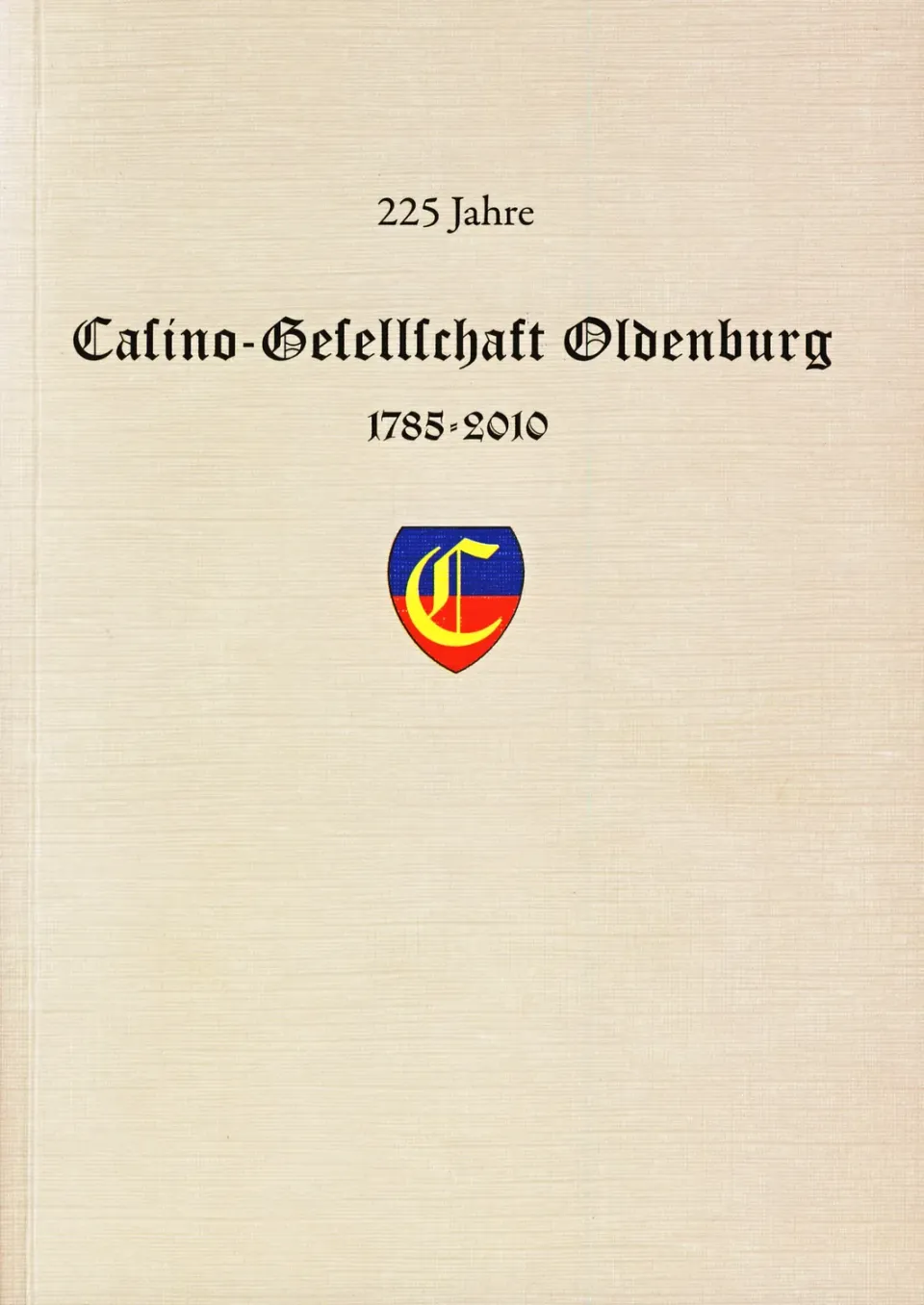 Isensee 225 Jahre Casino-Gesellschaft Oldenburg Buch