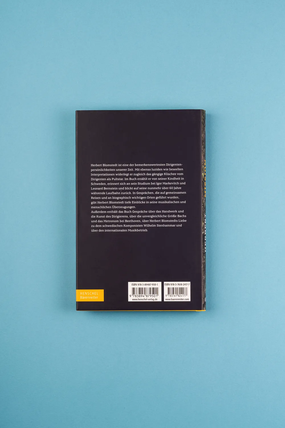 Seemann Henschel Mission Musik Buch Blomstedt Gesprächsband