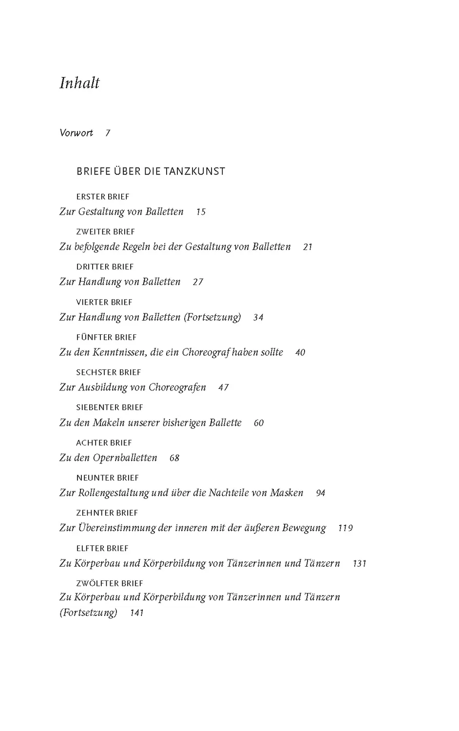 Seemann Henschel Noverre Briefe Tanzkunst Buch Ballett