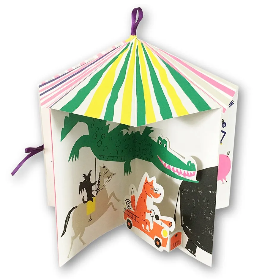 Little Gestalten The Carousel of Animals Pop-up-Buch Englisch