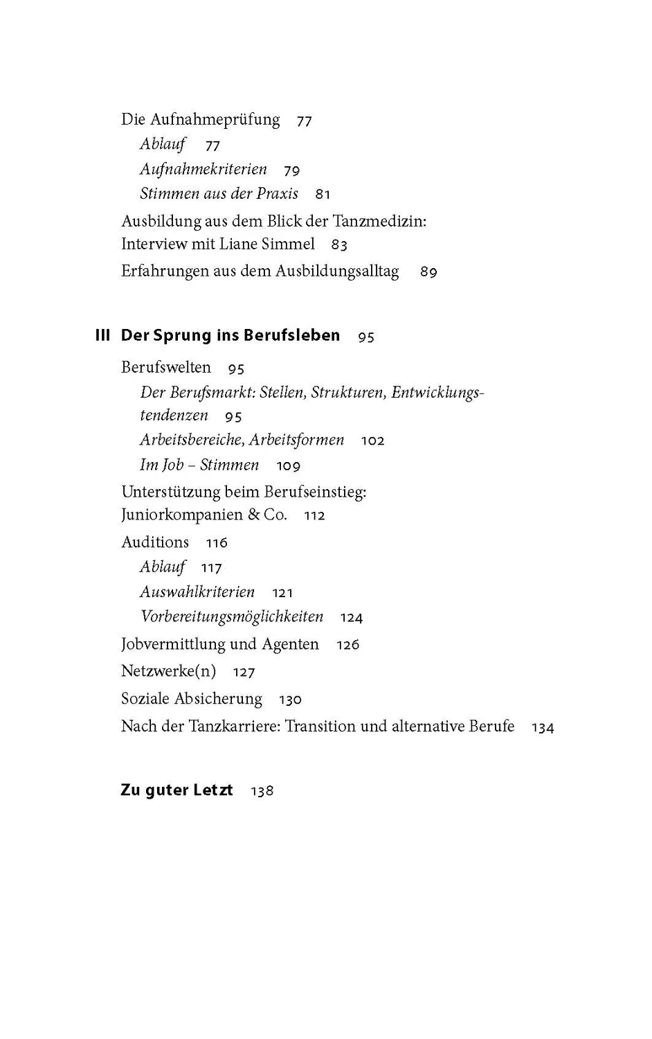 Seemann Henschel Traumberuf Tänzer Handbuch Ausbildung