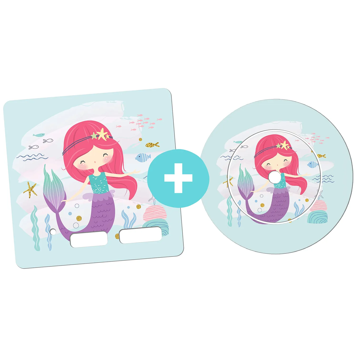 MeinBaby123 Meerjungfrau Toniebox Bundle Folien-Set