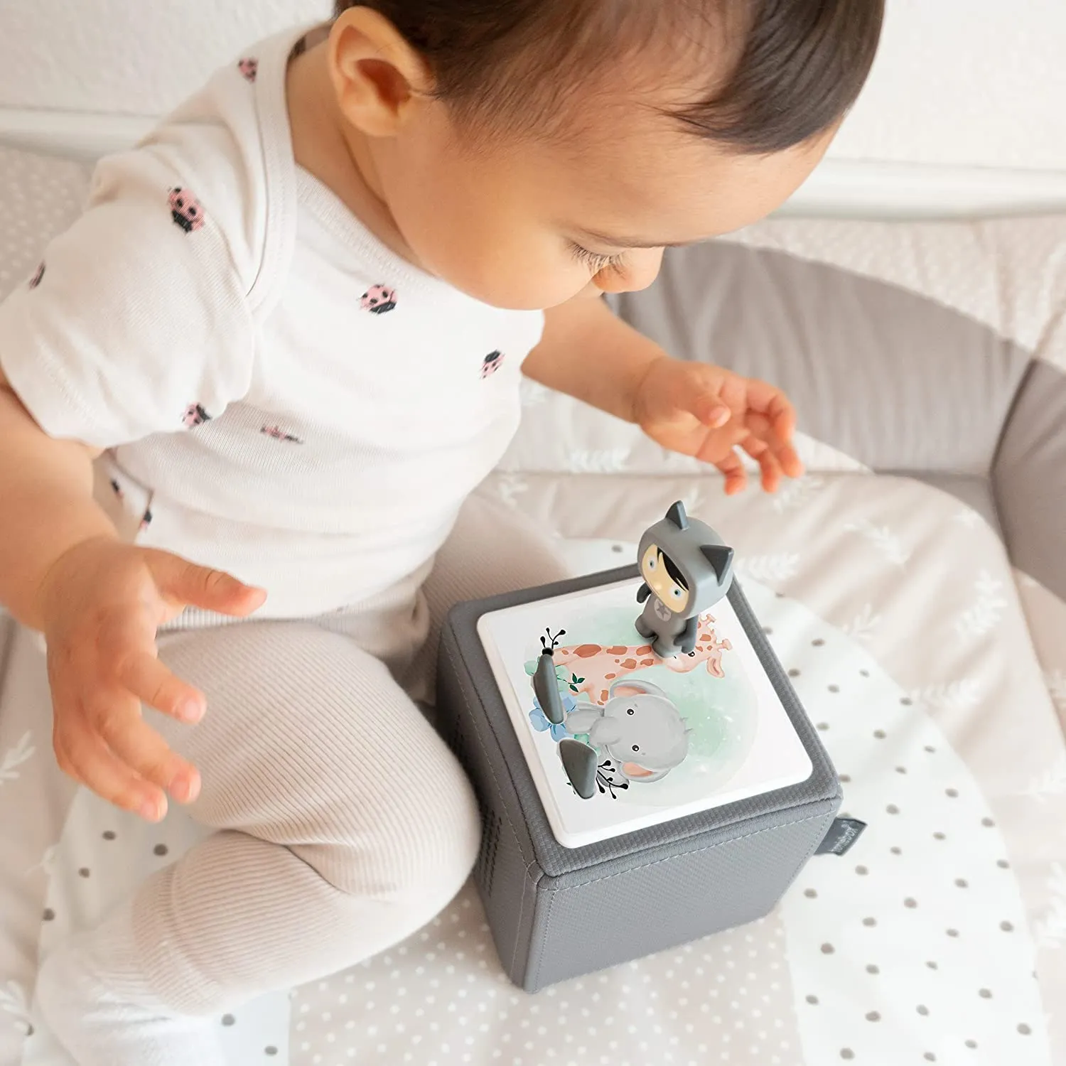 MeinBaby123 Toniebox Giraffe Elefant Schutzfolie Bundle 2-teilig