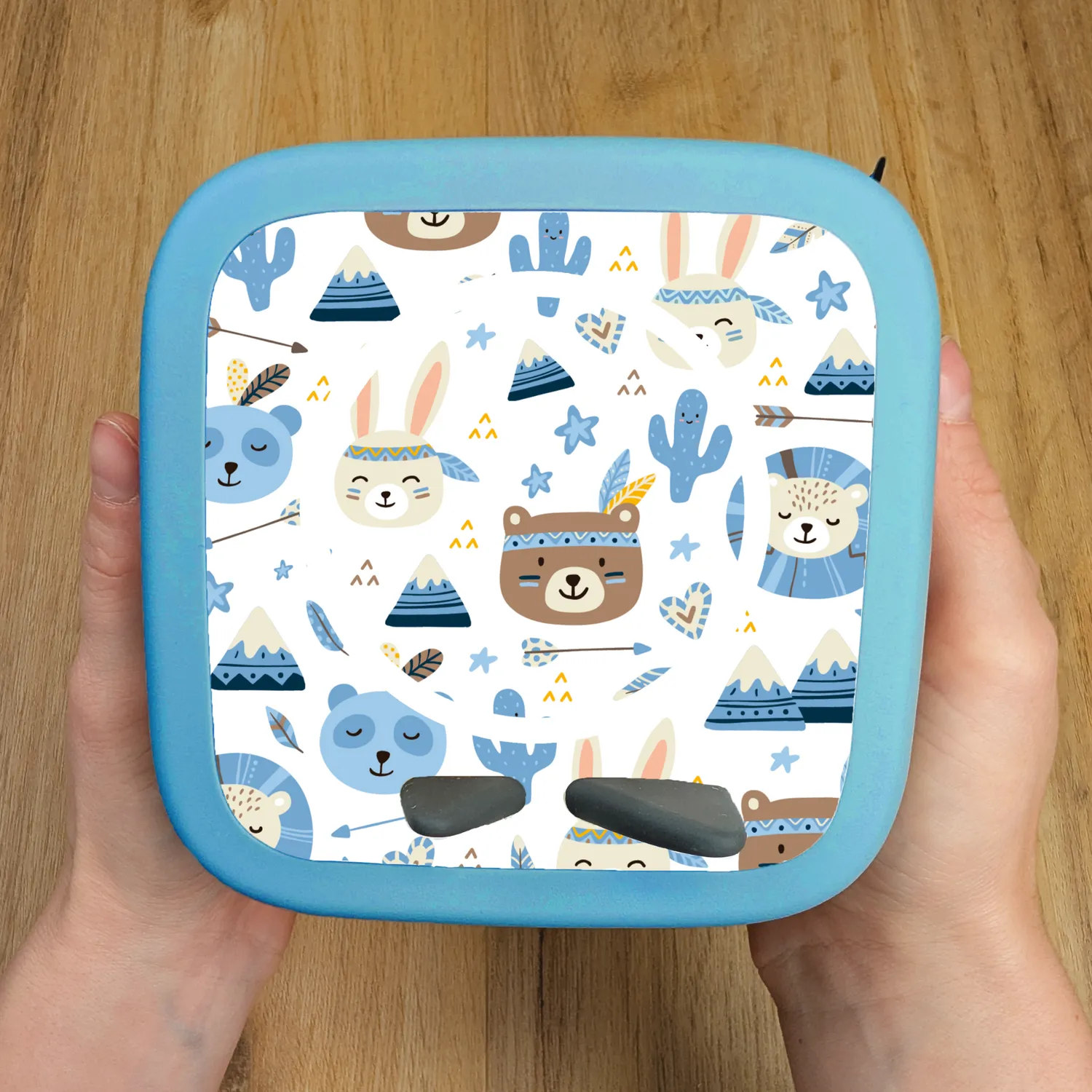MeinBaby123 Boho Blau Toniebox 2 Schutzfolie Sticker