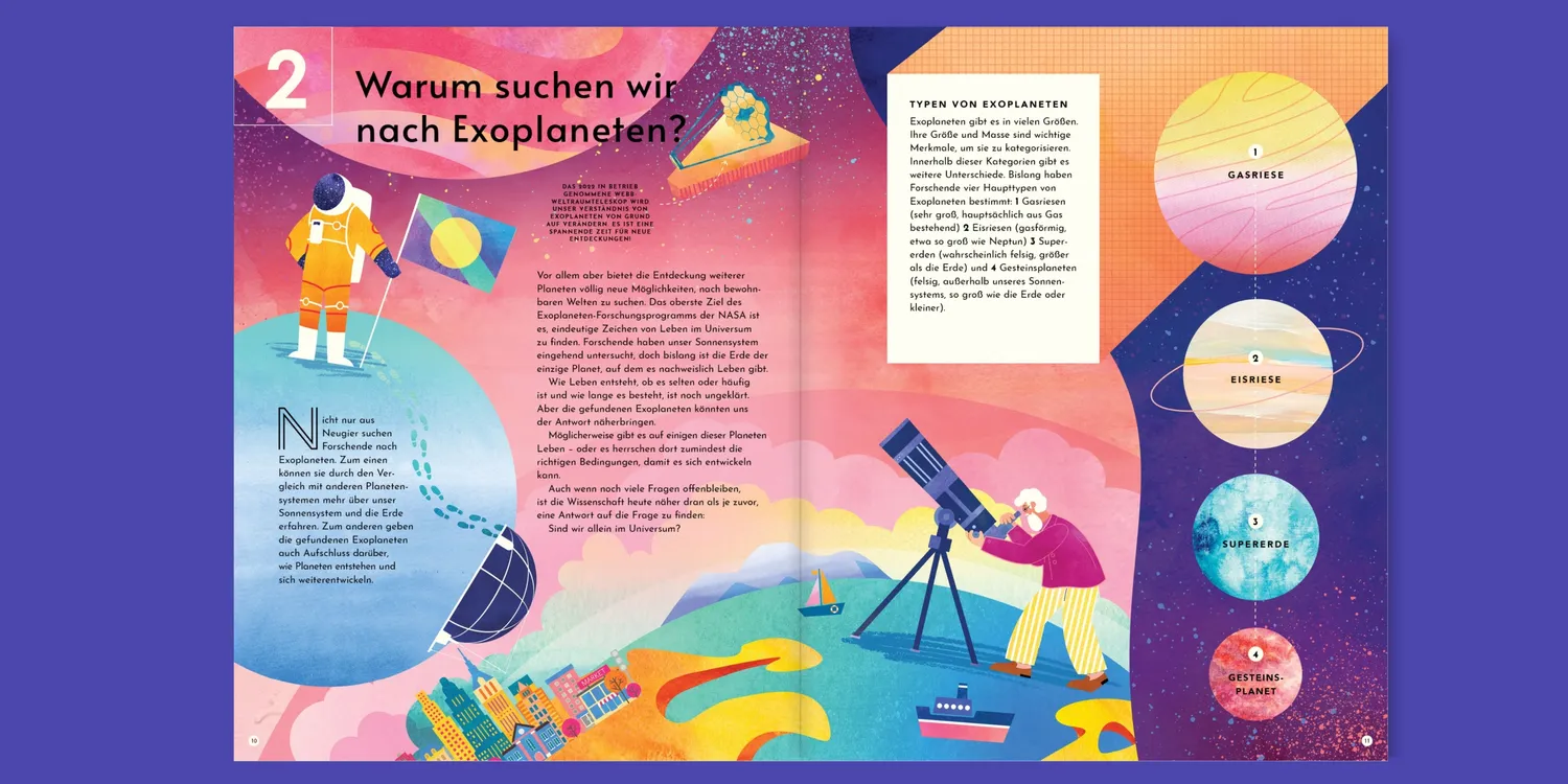 Seemann Henschel Exoplaneten Kinderbuch ab 10 Jahren