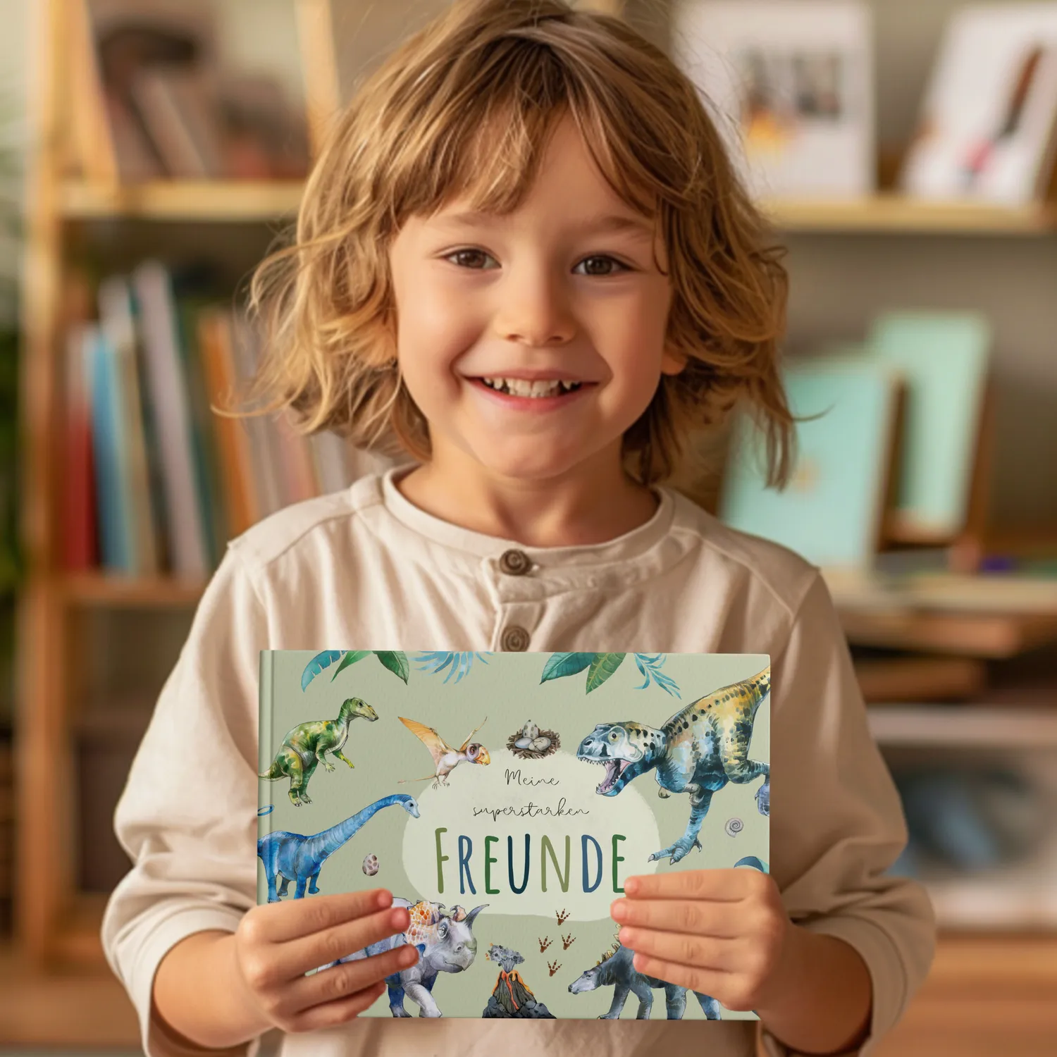MeinBaby123 Dino Freundebuch Hardcover 26 Freunde