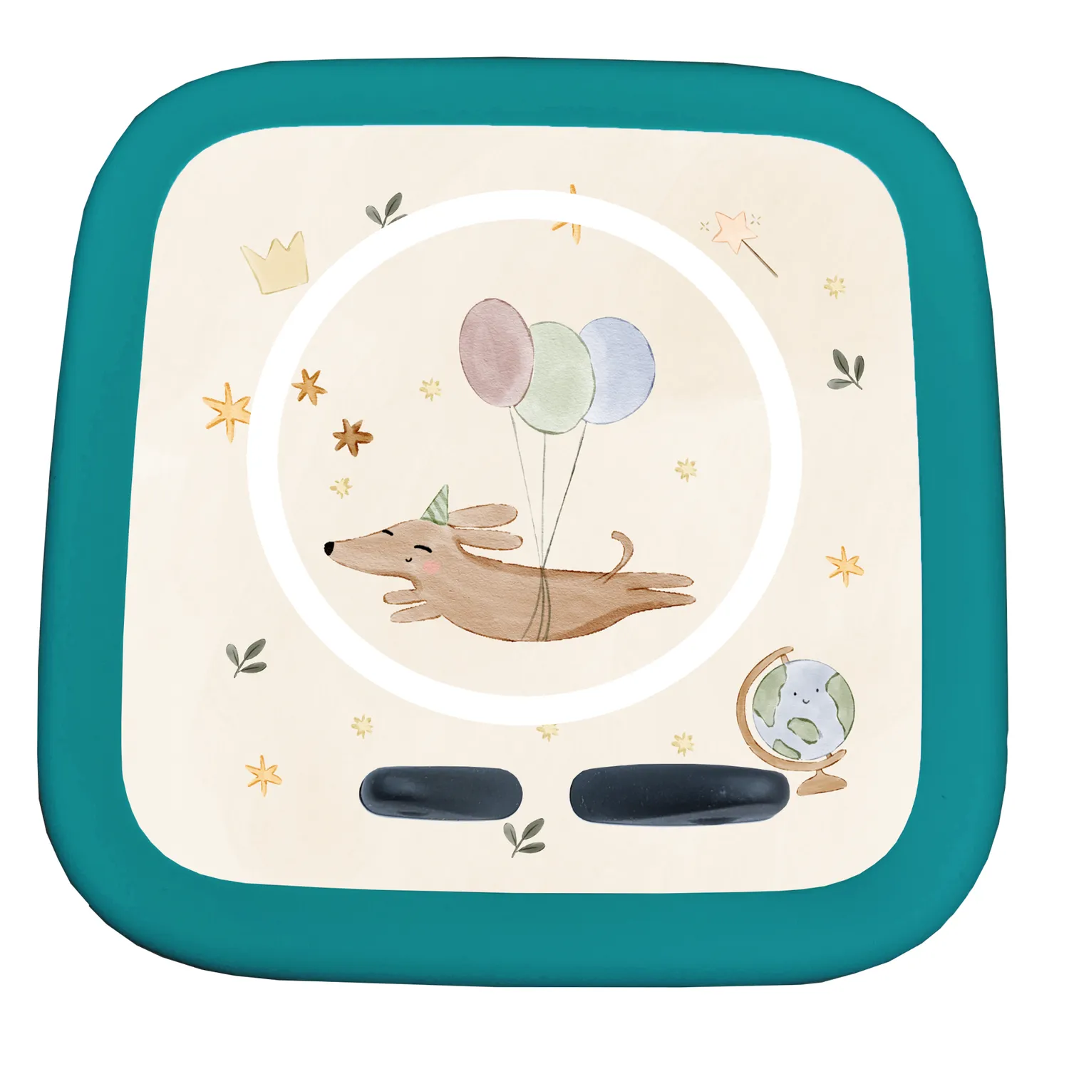 MeinBaby123 Toniebox 2 Schutzfolie Hund Luftballons Sticker