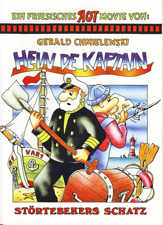 Isensee Literatur Hein de Kaptain Comic Buch Friesisch 48 Seiten