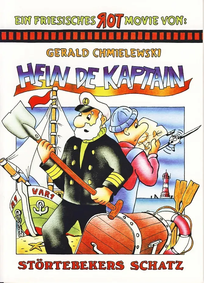Isensee Literatur Hein de Kaptain Comic Buch Friesisch 48 Seiten