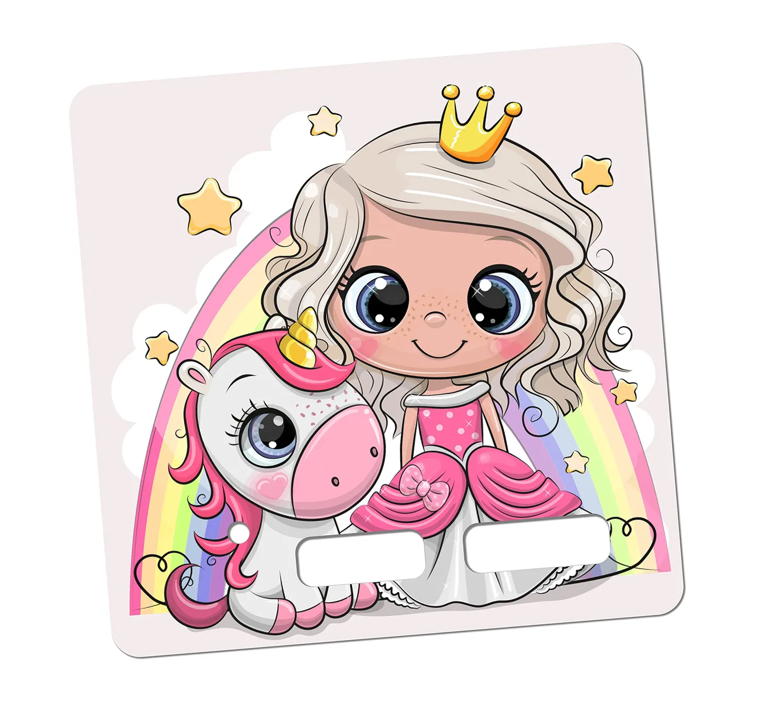 MeinBaby123 Toniebox Schutzfolie Prinzessin Einhorn wasserfest