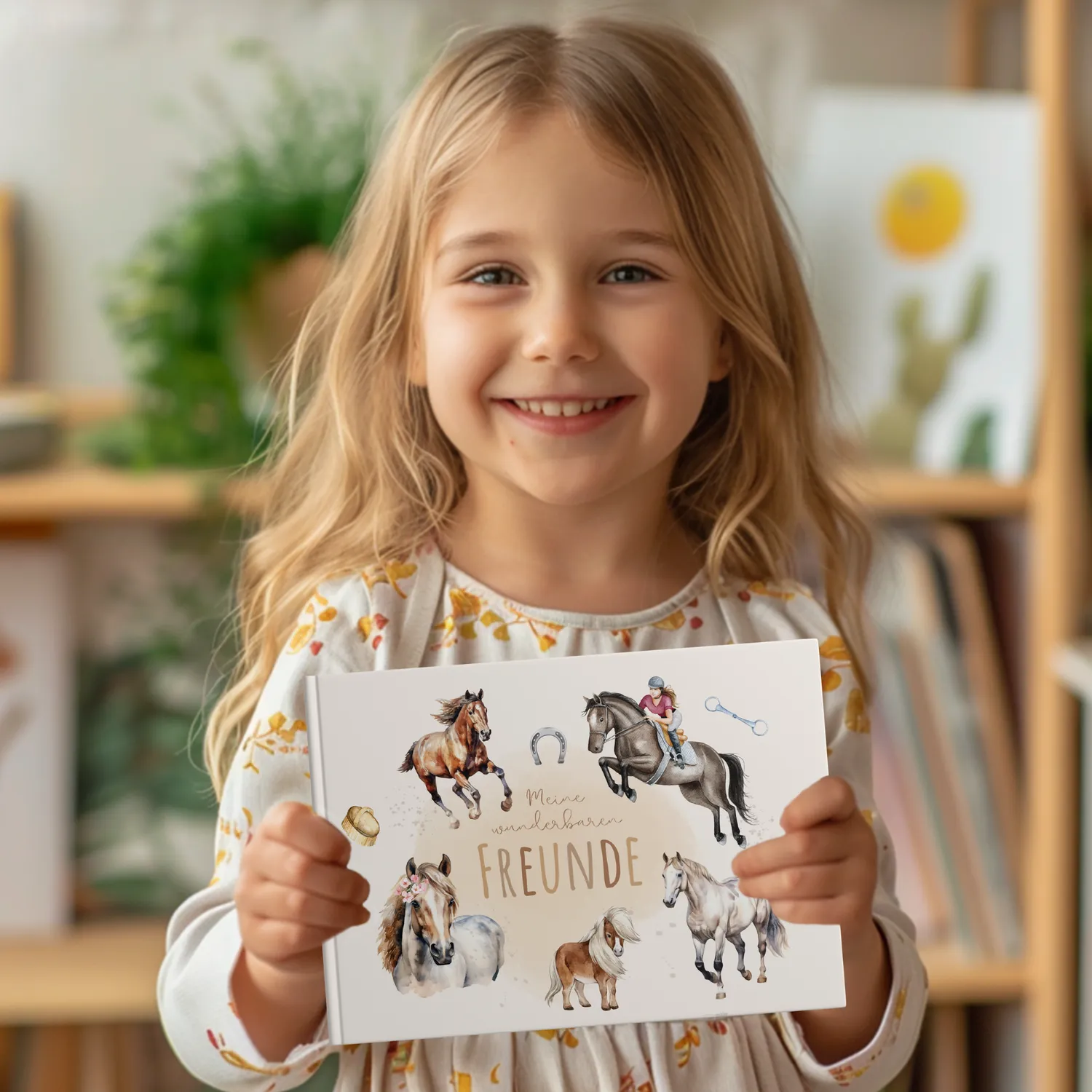 MeinBaby123 Pferde Freundebuch Kinder gebunden 26 Freunde