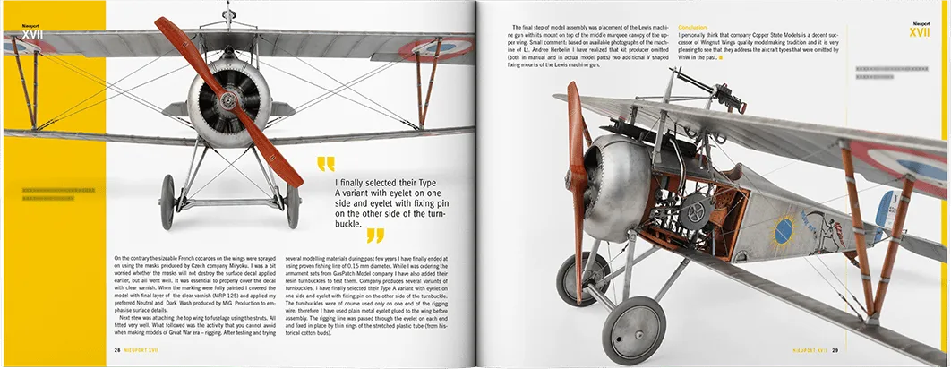 Canfora Wingspan Vol.5 Flugzeug Bildband 1:32 WW1