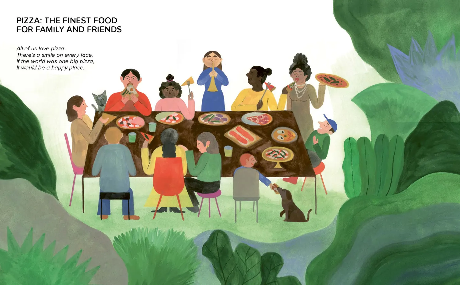 Gestalten We Love Pizza Kinderbuch Pizza-Geschichte