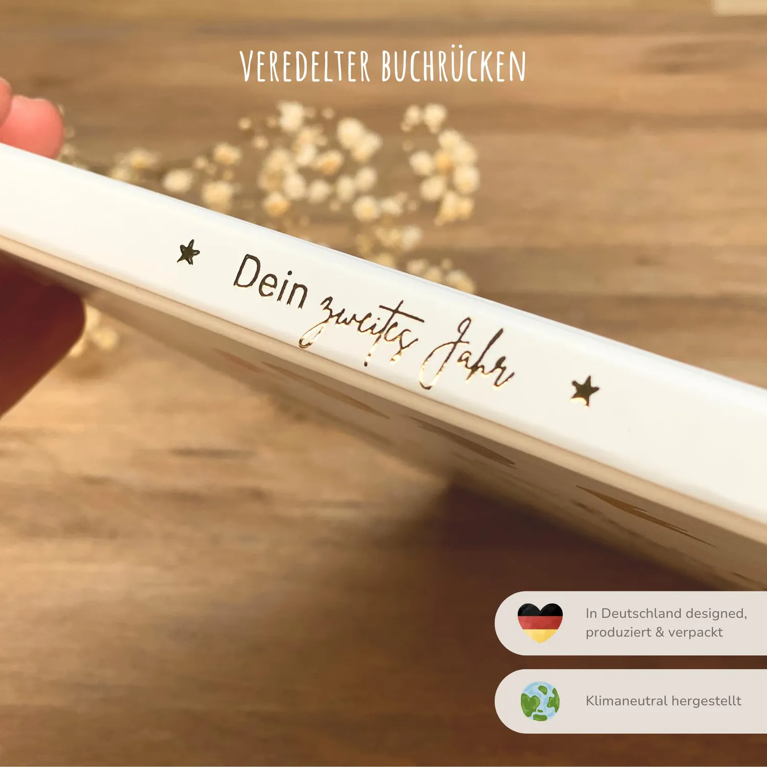 MeinBaby123 Dein zweites Jahr Babyalbum beige 116 S.