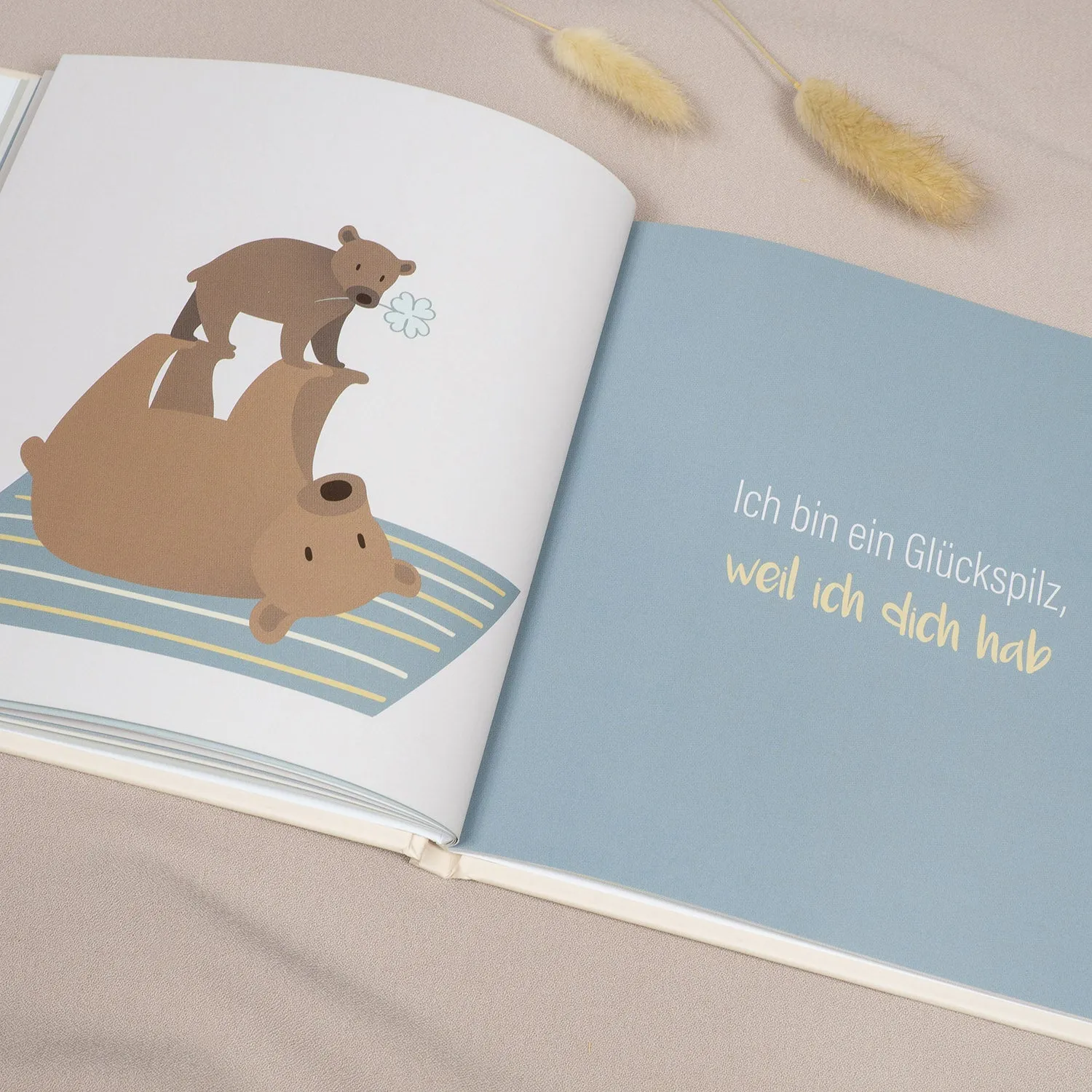 MINTKIND Opa Du bist toll Geschenkbuch Hardcover 32 Seiten
