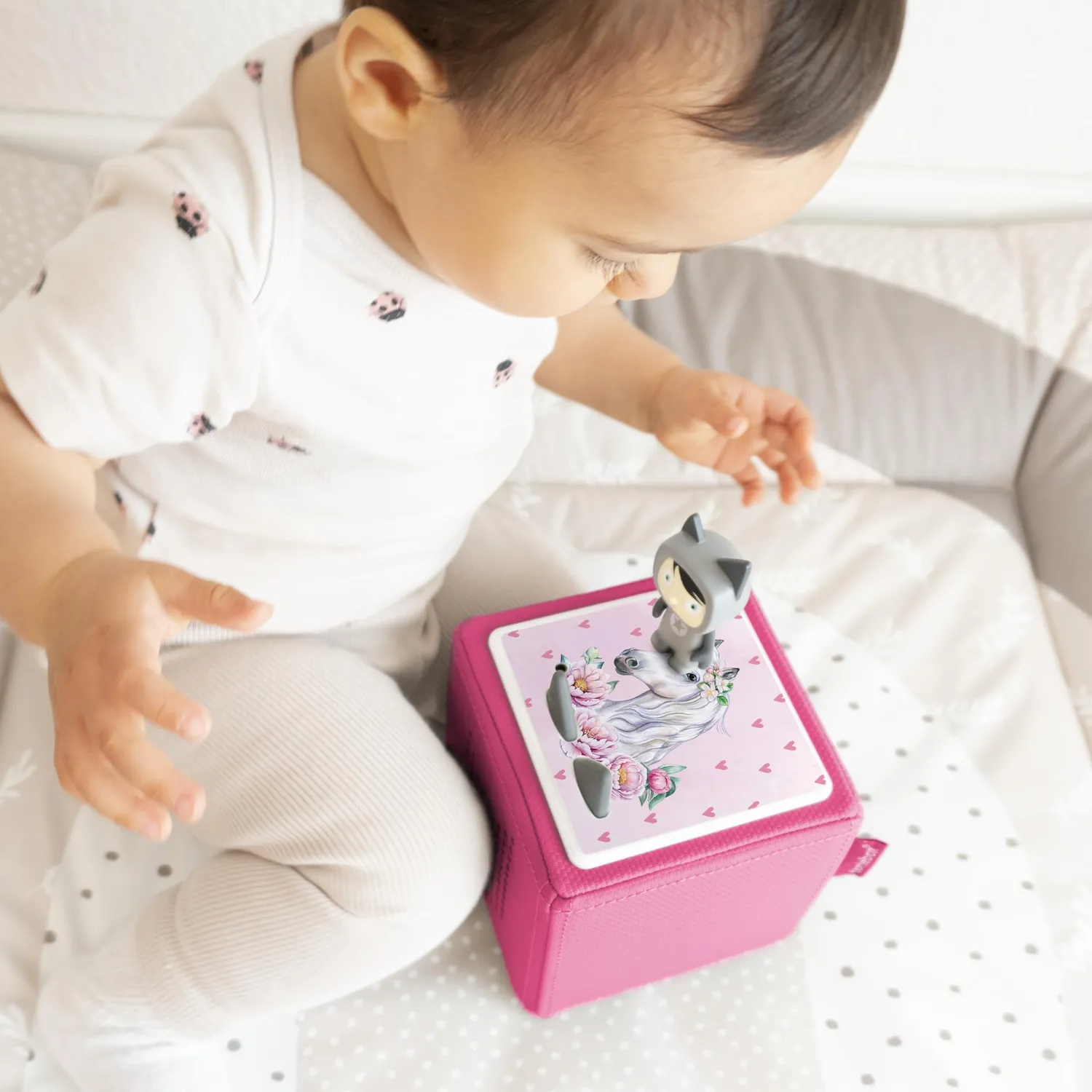 MeinBaby123 Toniebox Schutzfolie Sticker Pferd Motiv