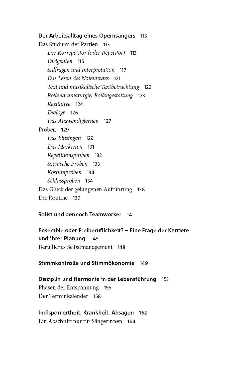 Seemann Henschel Traumberuf Opernsänger Buch Ausbildung