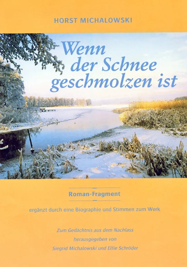 Isensee Verlag Wenn der Schnee geschmolzen ist Buch Nachlass