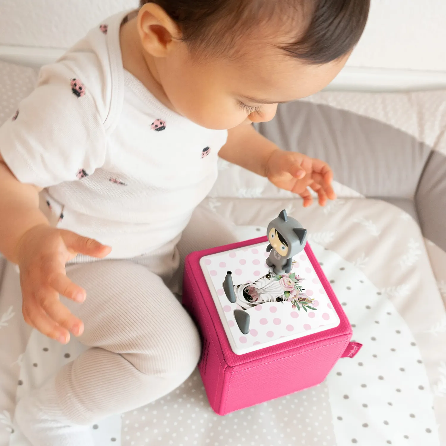 MeinBaby123 Zebra Toniebox Schutzfolie Sticker