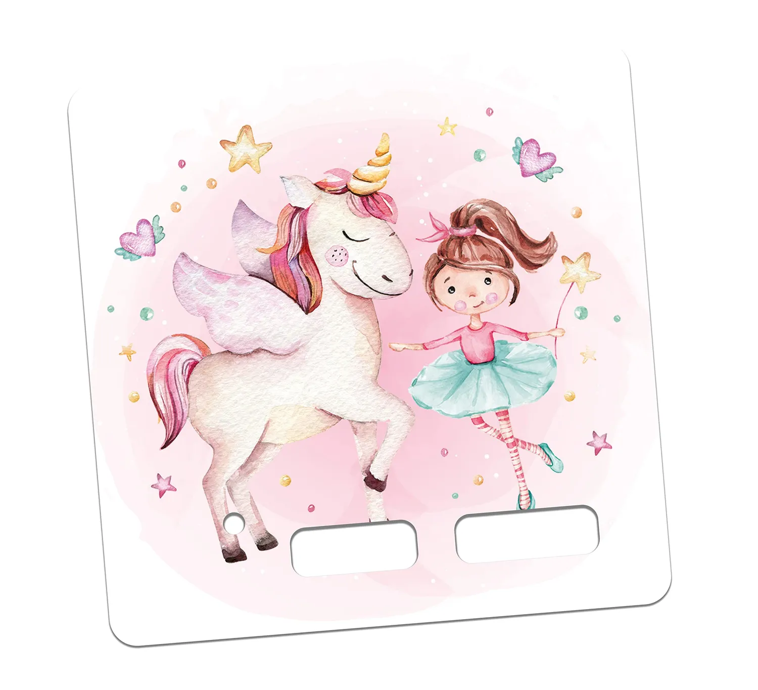 MeinBaby123 Einhorn & Ballerina Toniebox Schutzfolie Sticker