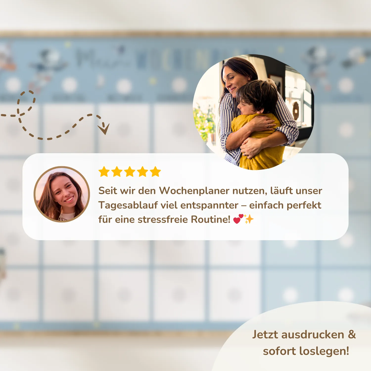 MeinBaby123 Astronauten Wochenplan Kinder PDF