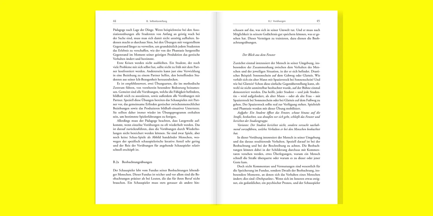 Seemann Henschel ABC des Schauspielens Sachbuch