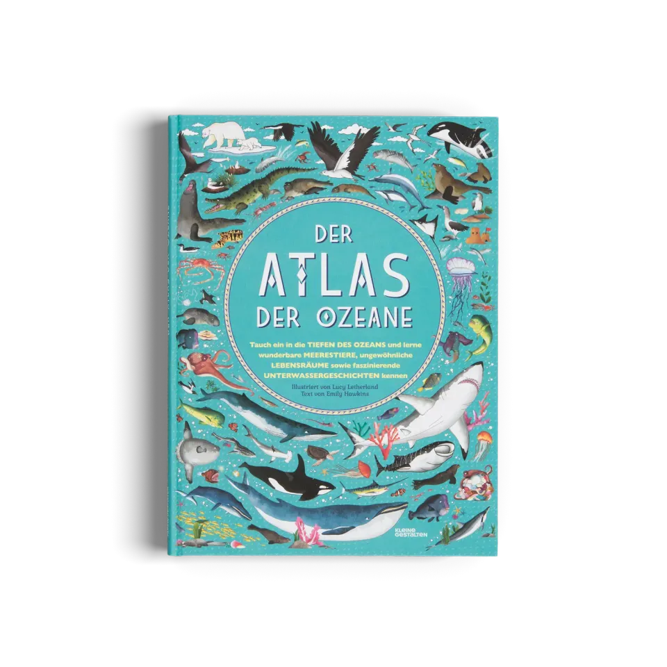 Little Gestalten Atlas Der Atlas der Ozeane Kinderbuch 7-9 Jahre