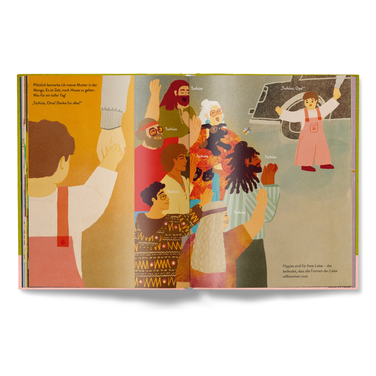 Kleine Gestalten Oma ist ein Hippie Kinderbuch ab 5