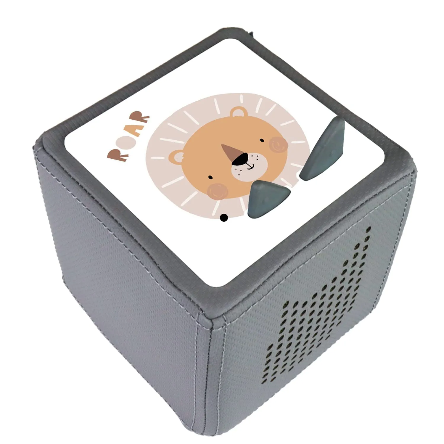 MeinBaby123 Toniebox Schutzfolie Löwe Roar Sticker wasserfest