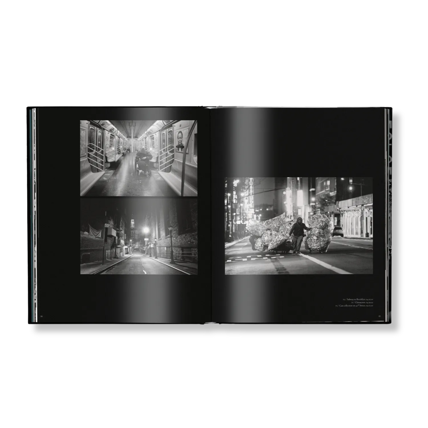 teNeues New York Street Diaries Bildband Schwarz-Weiß