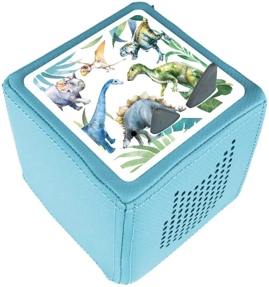 MeinBaby123 Toniebox Schutzfolie Dinos 2er Set Sticker