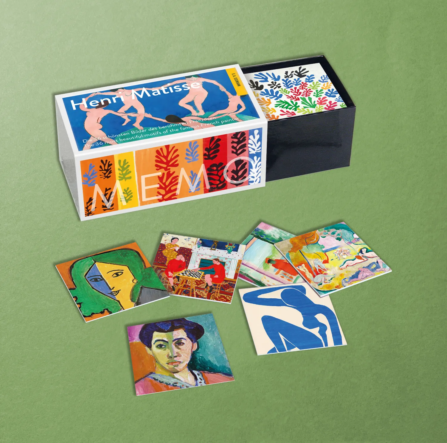 Seemann Henschel Henri Matisse Memo Memo-Spiel 72 Karten Moderne