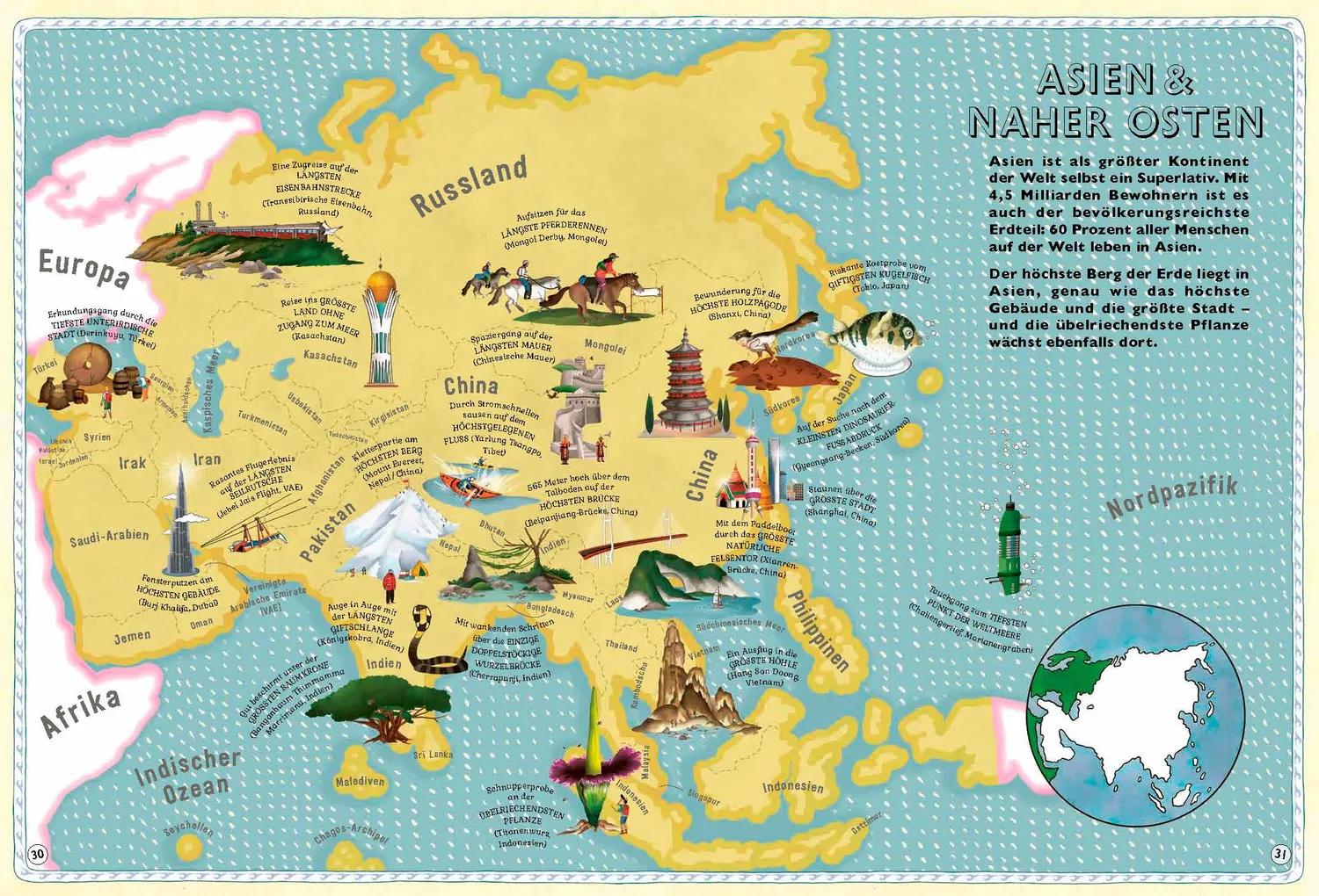 Little Gestalten Atlas der Superlative Kindersachbuch ab 7 Jahre