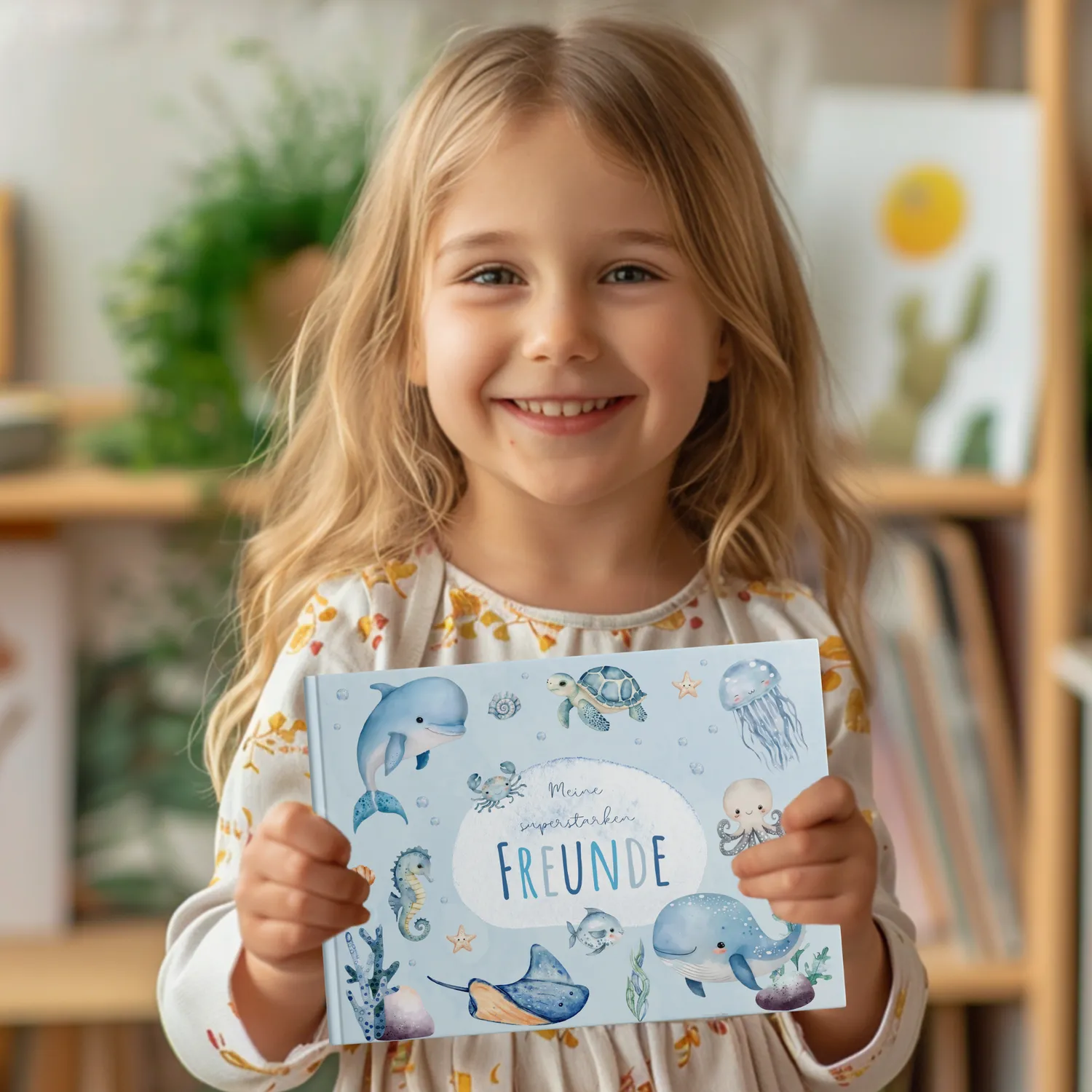 MeinBaby123 Unterwasserwelt Freundebuch Kinder gebunden 76 Seiten