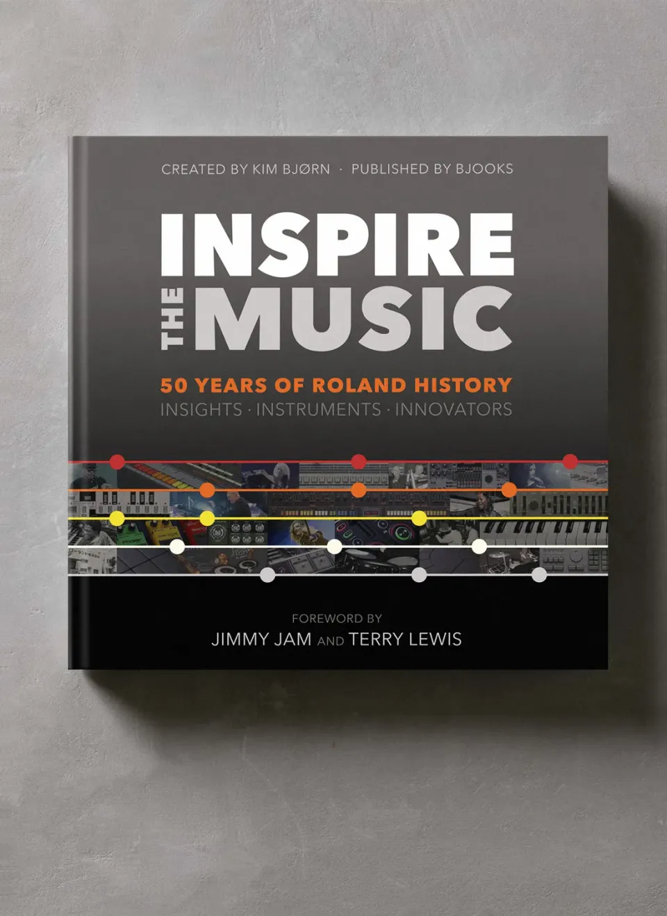 Bjooks Inspire the Music Bildband gebunden Roland-Historie